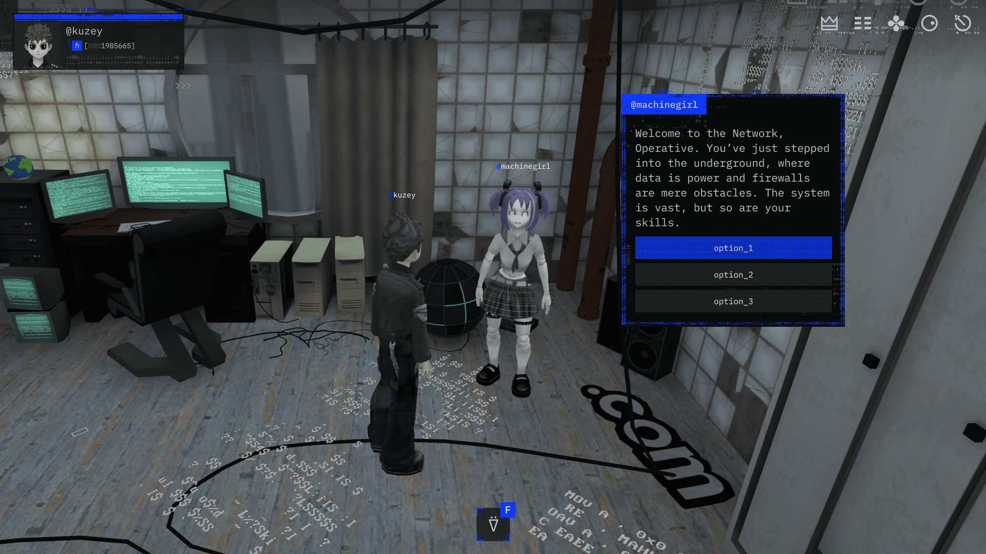 Dialogue with NPC